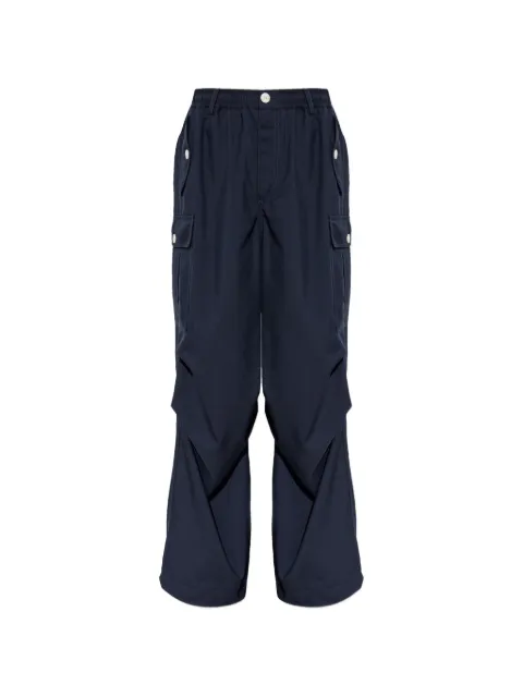 Marni buttoned cargo pants Blue PUMU0247A1UTW839