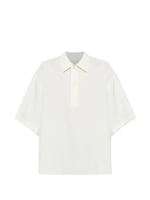 Studio Nicholson Lemmer polo shirt Neutrals LEMMERSNM1509