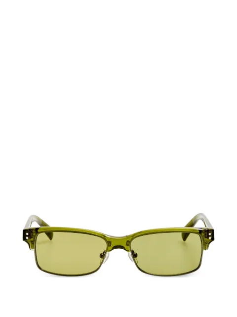 Jacquemus rectangle sunglasses Green JAC155