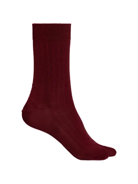 Maison Margiela Tabi cotton socks Red S51TL0051S17868
