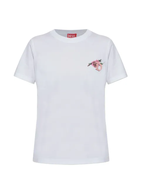 Diesel floral T-shirt White A224880JMBD