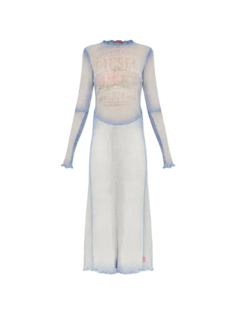 Diesel D-Anila midi dress Neutrals A229090HGCN