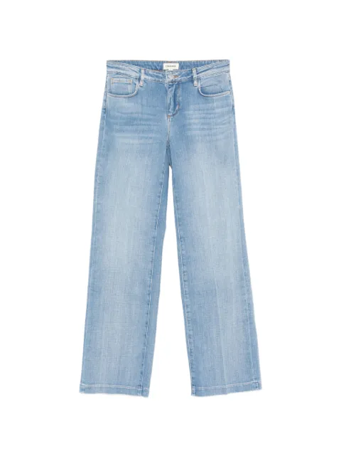 L'Agence Joanne faded wide-leg jeans Blue 2923RDM