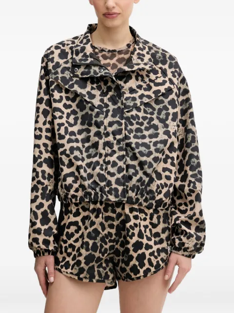 P.E Nation leopard-print jacket Neutrals 254J054