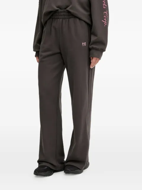 P.E Nation logo-detail track pants Brown 243P408