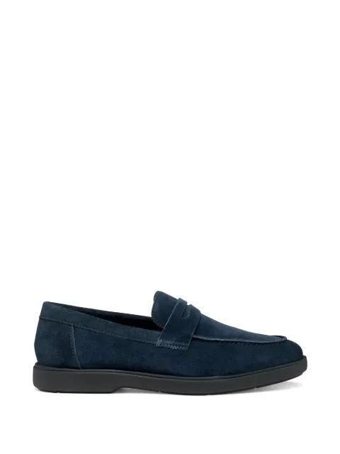 Geox Spherica Ec17 suede loafers Blue U65LAA00020C4002