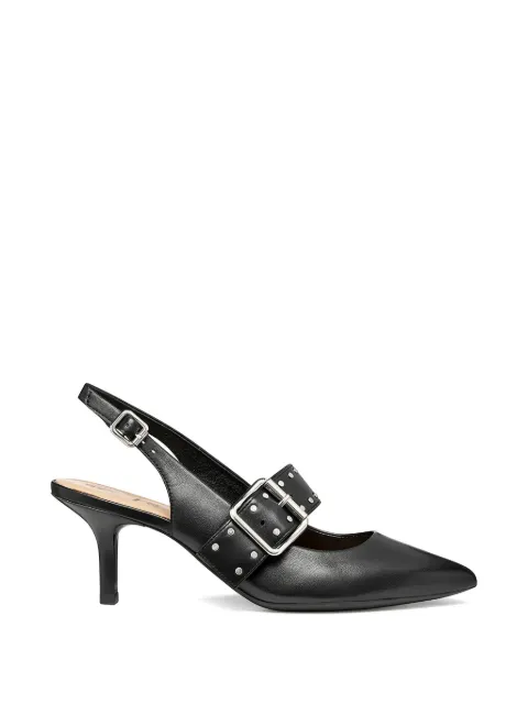 Geox Kleopy studded buckle pumps Black D65YBC000TUC9999