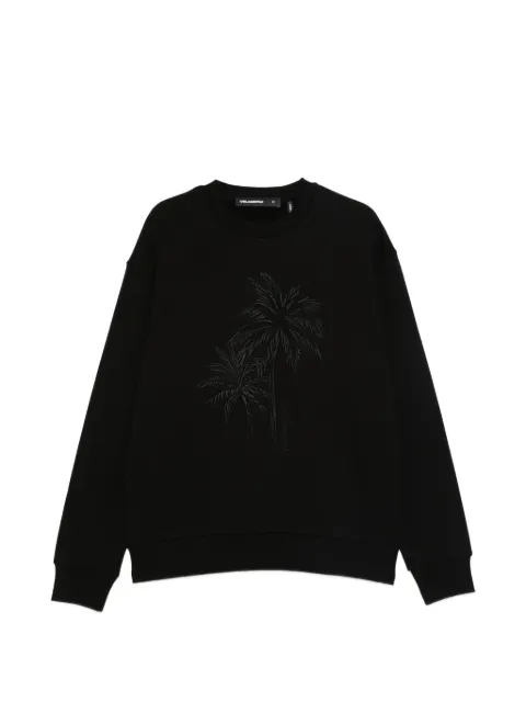 Karl Lagerfeld embroidered sweatshirt Black 705108562906