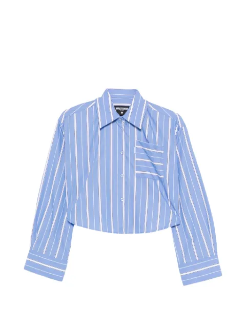 WRSTBHVR Tavina striped shirt Blue W4026SB3341