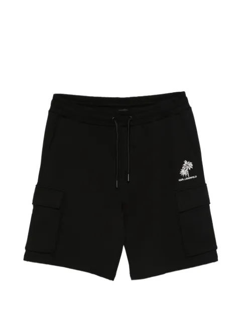 Karl Lagerfeld cargo-pocket shorts Black 705110562906