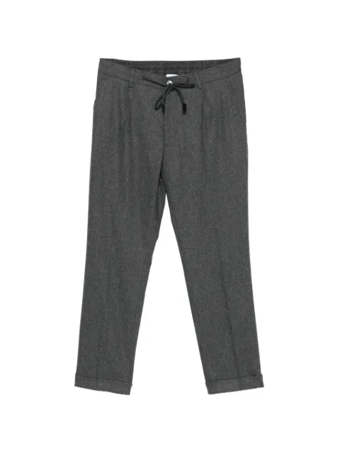 Gran Sasso drawstring cuffed trousers Grey 7611551306