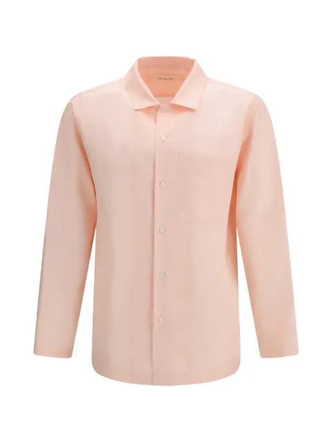 Umit Benan Havana chest-pocket shirt Pink M22431403
