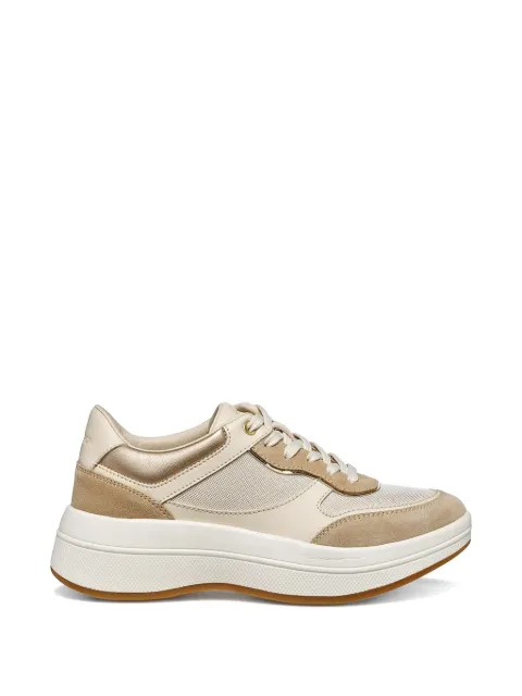 Geox Spherica Ecub-3 metallic panel sneakers Neutrals D65WTD09BASC1S5K