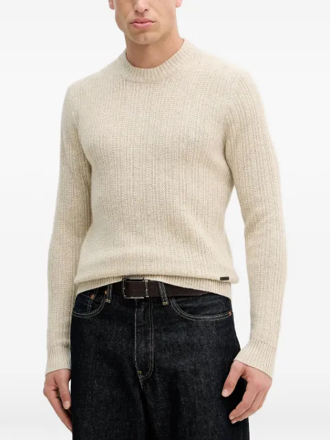 Hackett London crew-neck sweater Neutrals HM7000125