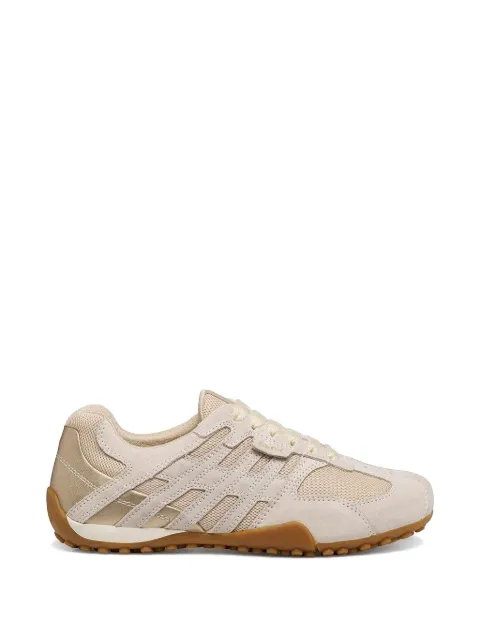 Geox cutout panelled sneakers Neutrals D65B0A01422C1S5V