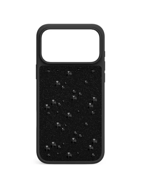Swarovski iPhone® 17 Pro Max crystal-embellished phone case Black 5731151