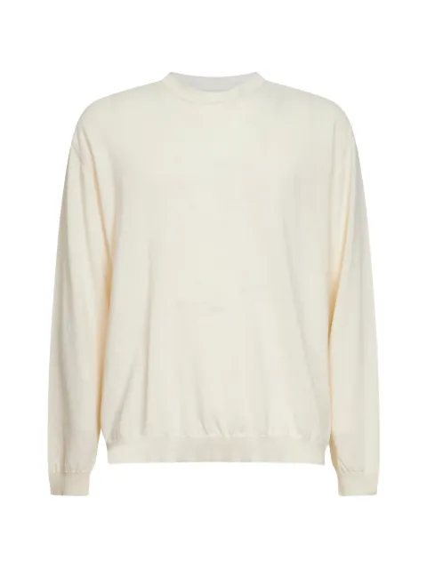 Uma Wang crew-neck sweater White UK7535