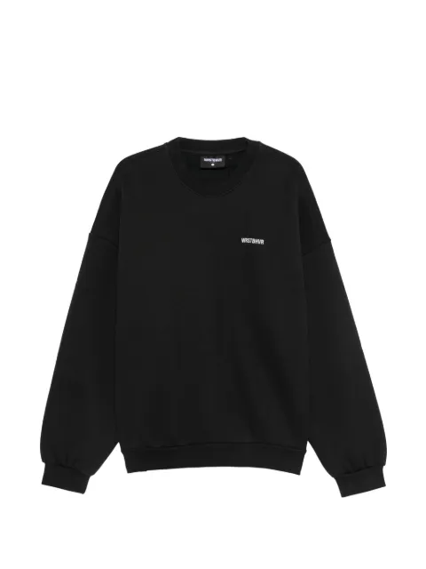 WRSTBHVR crew-neck sweatshirt Black U2126TT3475