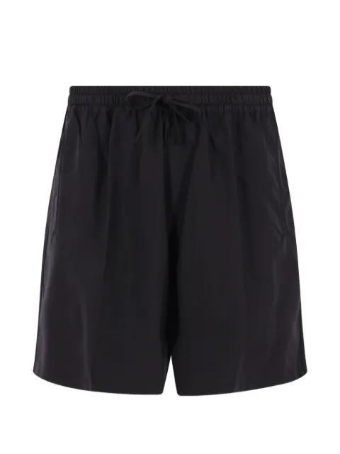 Umit Benan drawstring pocketed deck shorts Black COSSM335316840999