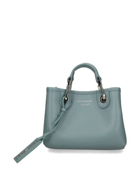 Emporio Armani mini MyEA top-handle tote bag Blue EW000382AF12036