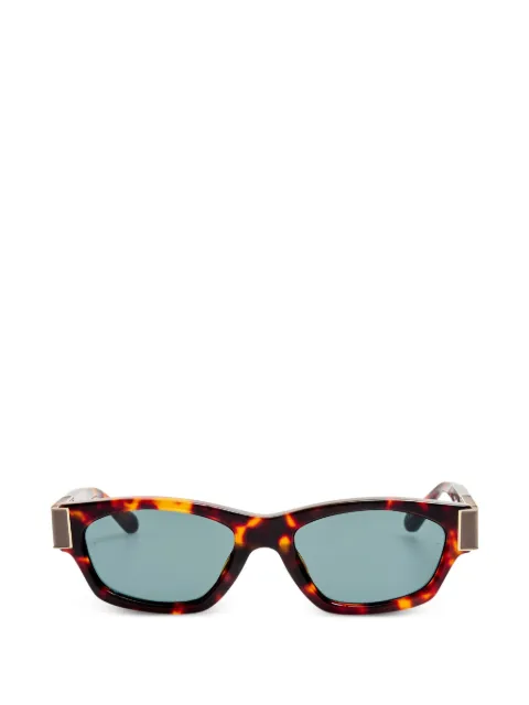 Linda Farrow Clara geometric-frame sunglasses Brown LFL1623C2SUN