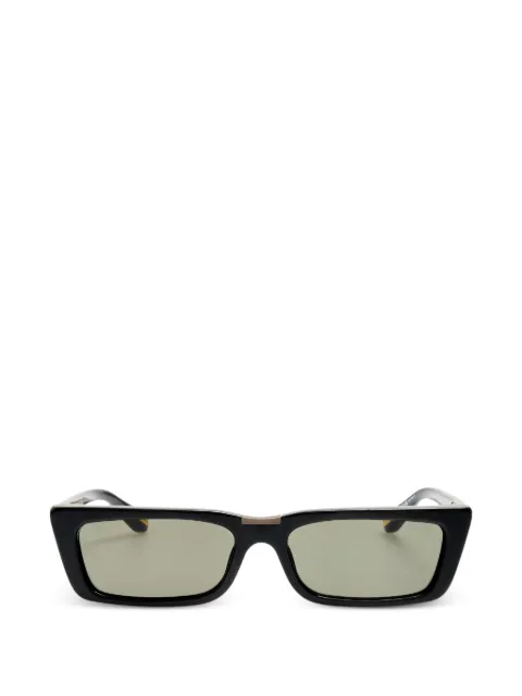 Linda Farrow Lucia rectangle-frame sunglasses Black LFL1624C1SUN