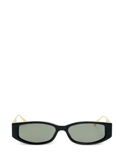 Linda Farrow Susie geometric-frame sunglasses Black LFL1649C1SUN