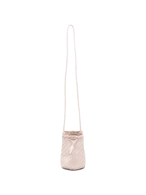 DRAGON DIFFUSION leather bucket bag Neutrals 8838SAND