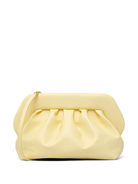 Themoirè Bios gathered clutch bag Yellow 261WTMB00