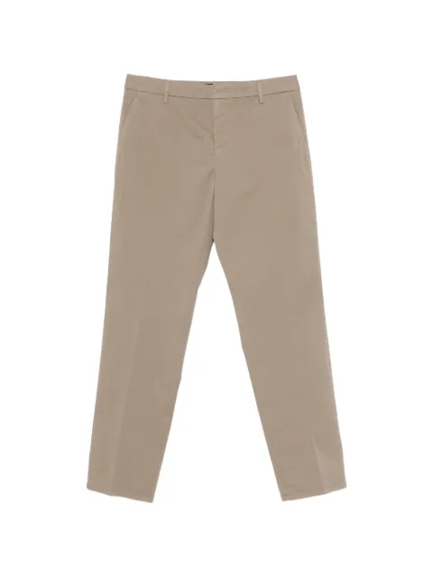 DONDUP belt-loop trousers Brown UP688GSE046UPTD