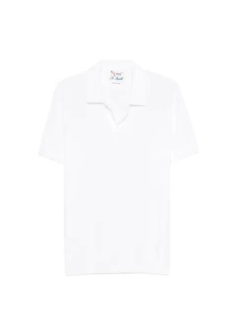 MC2 Saint Barth Jeremy buttonless T-shirt White JER0001
