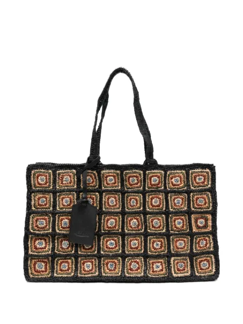 IBELIV squared tote bag Black OPUS