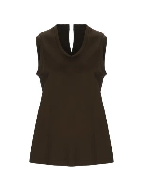 Carven V-neck top Brown 6252K21096N809