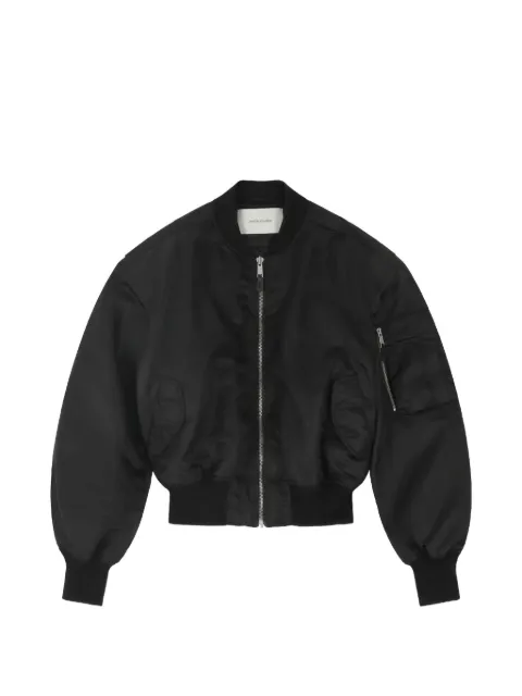 ENTIRE STUDIOS zip-up bomber jacket Black ESSS26JA01005