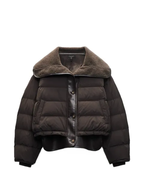 rag & bone Gloria puffer jacket Brown RA2G25F0MR1