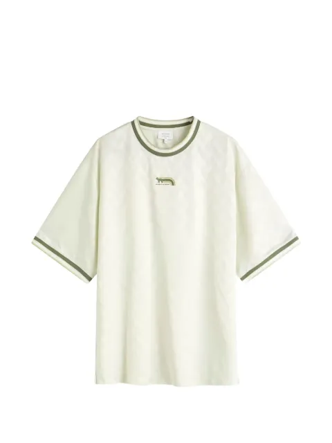 Maison Kitsuné logo-detail crew-neck T-shirt Neutrals OM00118KJ70210170
