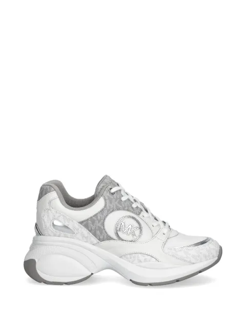 Michael Michael Kors Zuma logo-pattern sneakers White 43R6ZUFS1D054