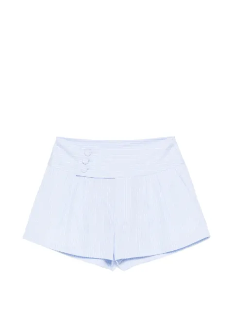 FRAME button striped shorts Blue WS26WST006