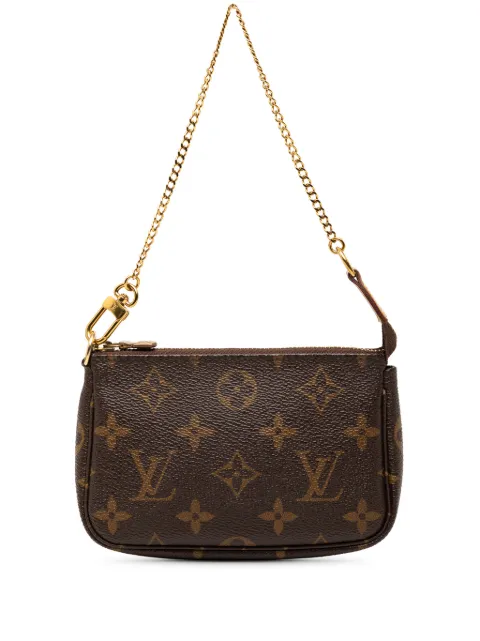Louis Vuitton Pre-Owned 2018 Monogram Mini Pochette Accessoires handbag Brown D6FIMY78K5CQYMCO