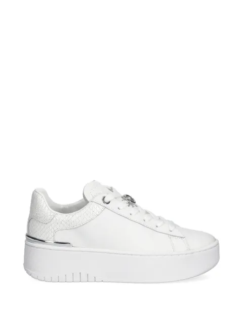 Michael Michael Kors Dottie reptile-effect platform sneakers White 43R6DTFS1L085
