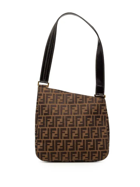 Fendi Pre-Owned 20th Century Zucca Canvas shoulder bag Brown 2Y9JS77M3GCCXYWA
