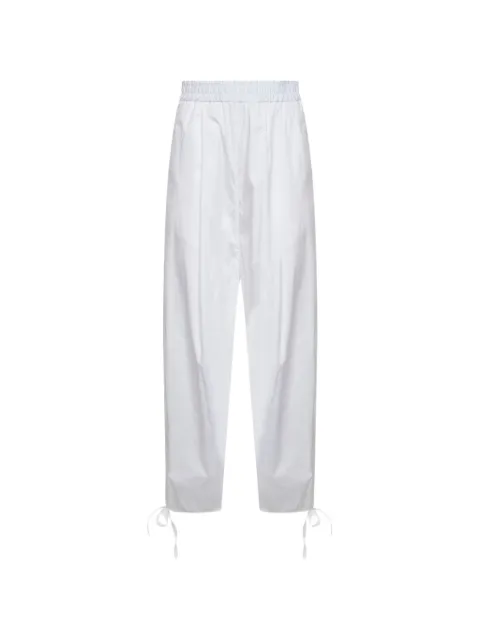 Blanca Vita elasticated-waist trousers White PAGILA7004DIAMANTE