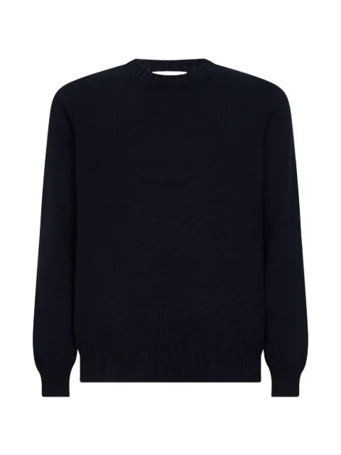 D4.0 ribbed long-sleeve sweater Blue 2310718136598