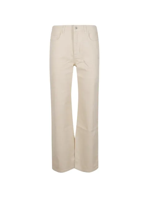 Patrizia Pepe high-waisted straight-leg jeans Neutrals 8P0487D006