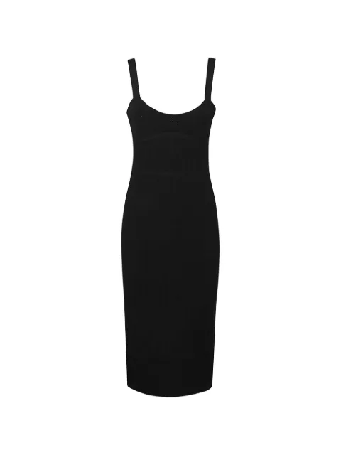 Patrizia Pepe Party Time sleeveless midi dress Black 8A1600K315