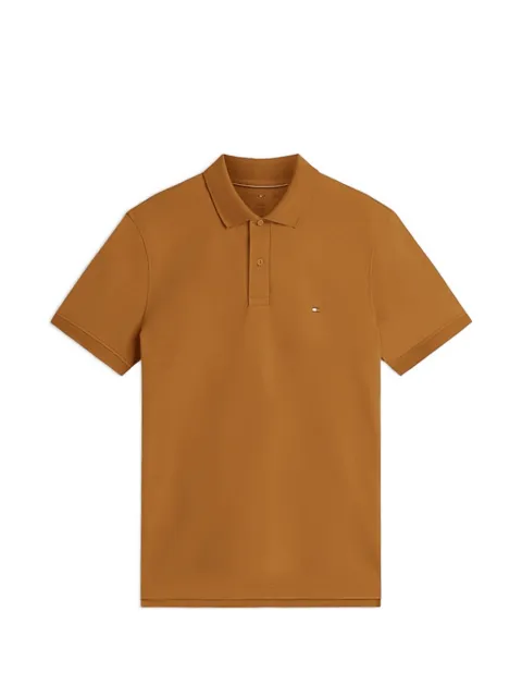 Tommy Hilfiger short-sleeve polo shirt Brown MW0MW37309