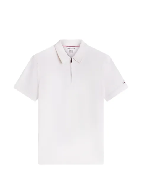 Tommy Hilfiger half-zip polo shirt White MW0MW41774YBI
