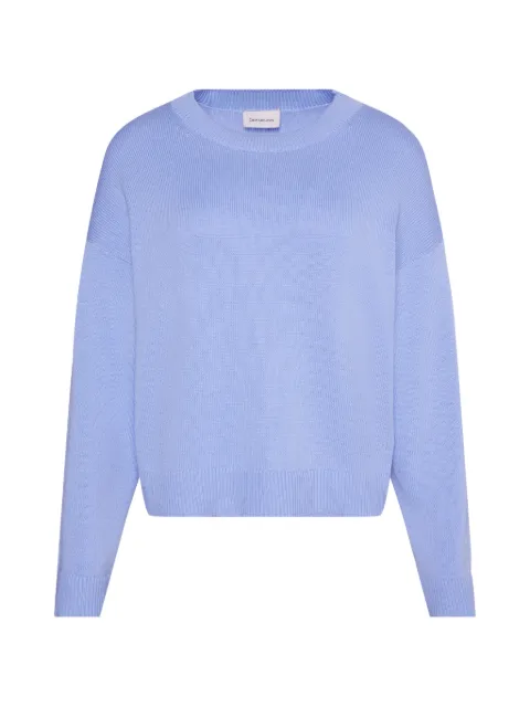 Calvin Klein Jeans ribbed-trim sweater Blue LV047D305G