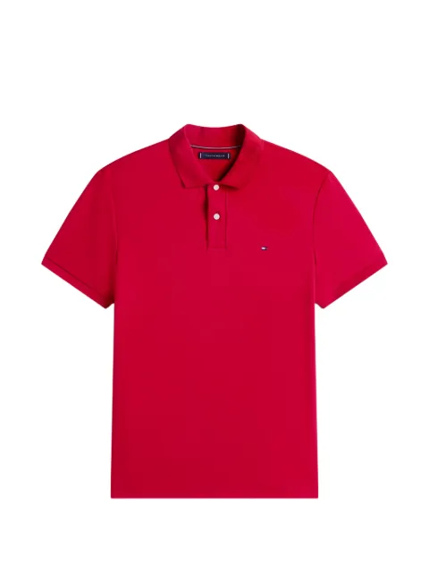 Tommy Hilfiger logo-detail polo shirt Red MW0MW39994XLD