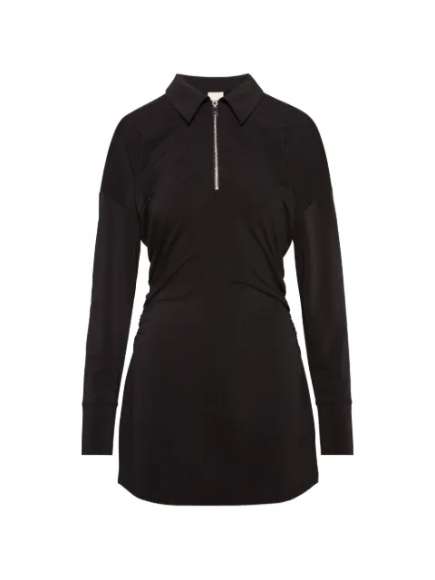 Calvin Klein zipped classic-collar mini dress Black LV044E250GUB1